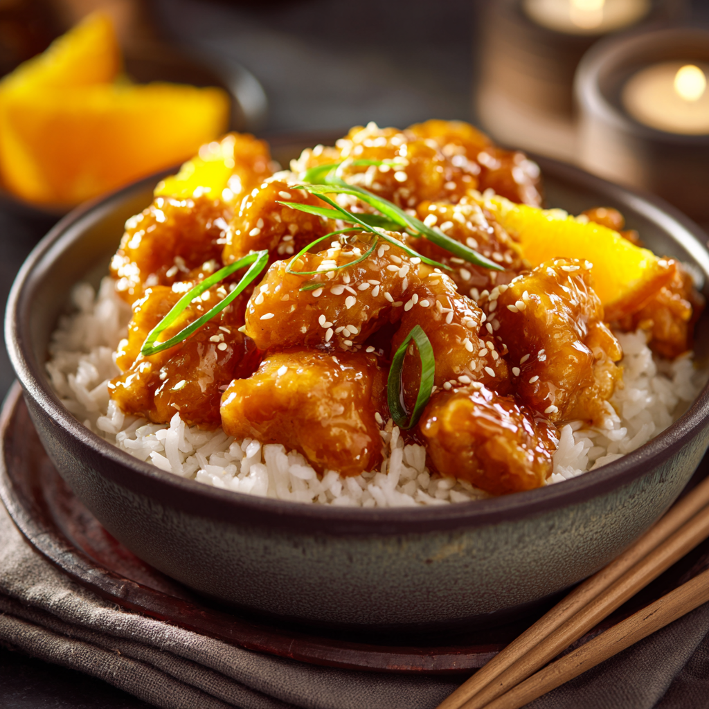 You are currently viewing 3-Ingredient Orange Chicken – Easy 20-Minute Dinner Recipe