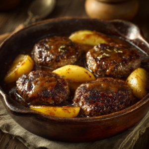 Read more about the article Amish Hamburger Steak Bake (Old-Fashioned Comfort Food)