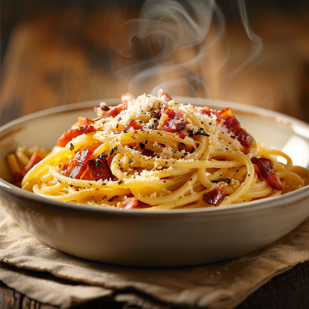 You are currently viewing Bacon Carbonara Pasta (Creamy, Classic & Easy)