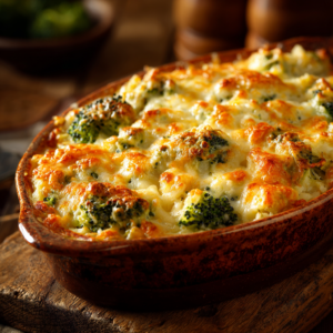 Read more about the article Chicken Broccoli Rice Cheese Casserole (Easy Dinner)