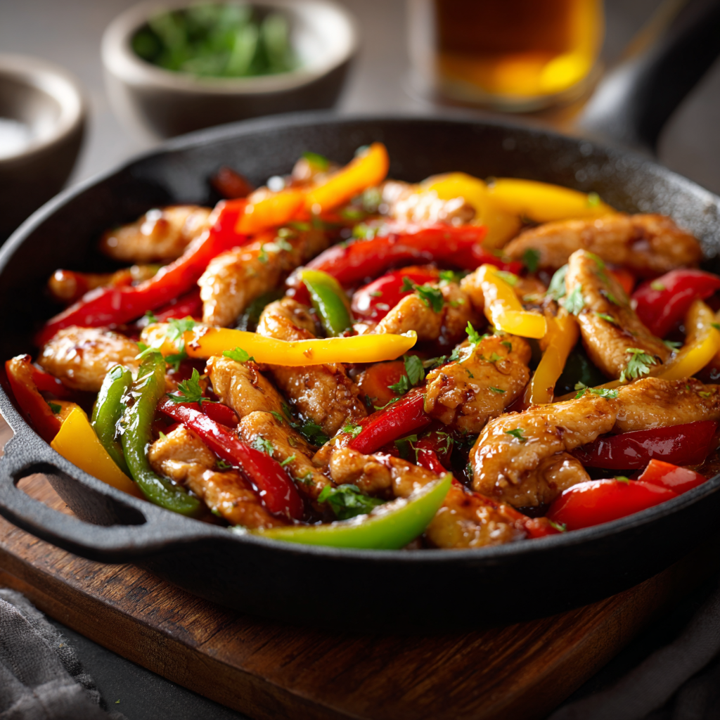 You are currently viewing Chicken and Peppers Stir Fry – Easy 25-Minute Dinner Recipe