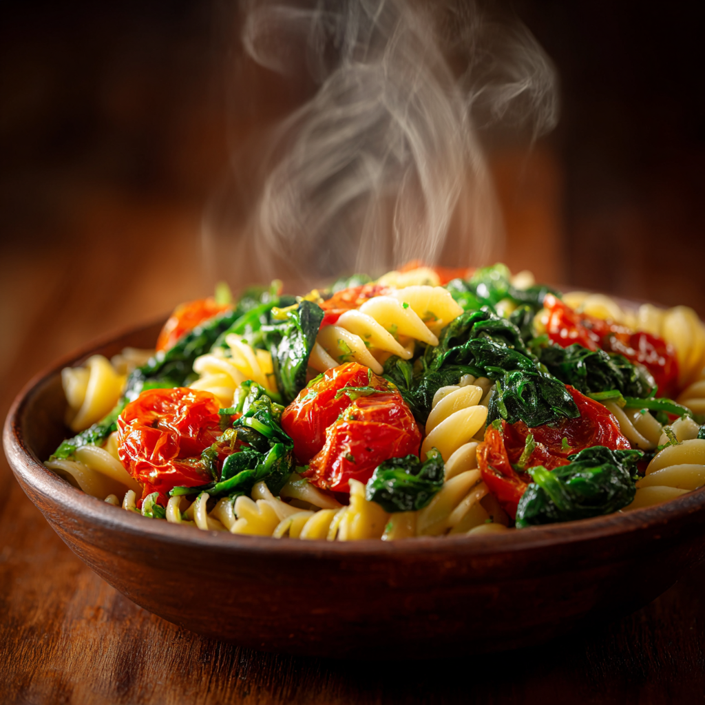 You are currently viewing One-Pot Spinach Tomato Pasta (Easy & Fresh Dinner)