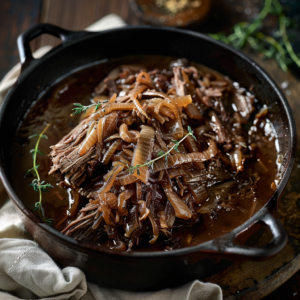 Read more about the article Comforting French Onion Pot Roast (Tender & Flavorful)