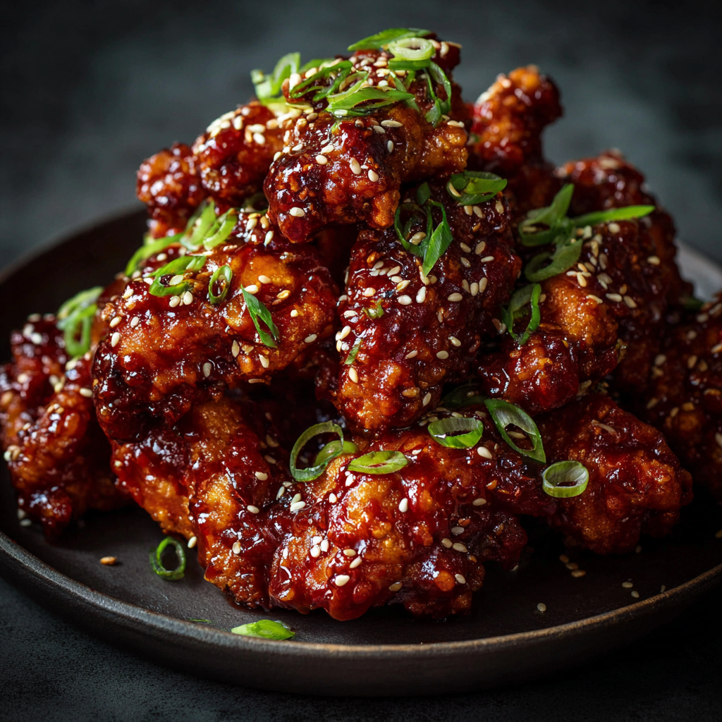 You are currently viewing Korean Fried Chicken (Ultra Crispy & Sticky Sweet-Spicy)
