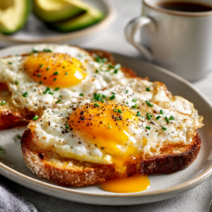 Read more about the article Easy Air Fryer Fried Eggs – Perfect Runny Yolks Every Time