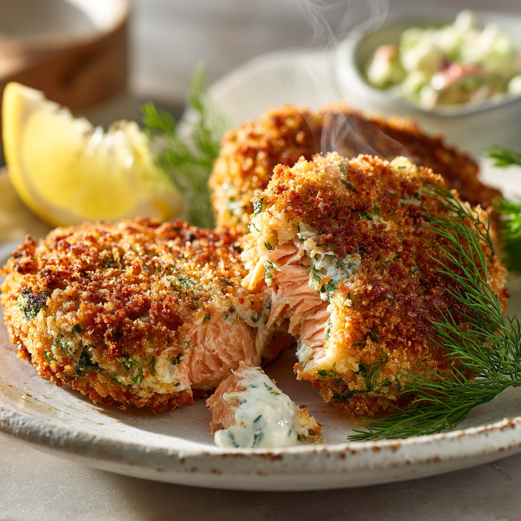 You are currently viewing Air Fryer Salmon Patties – Crispy, Easy, and Budget-Friendly